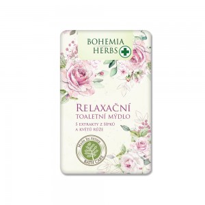 BOHEMIA Herbs krémové mydlo s vôňou ruže 100g (BC220018)