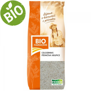 BIO celozrnná pšeničná krupica (400g) - Bioharmoie