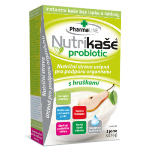 Nutrikaša probiotic - s hruškou (3x60g)