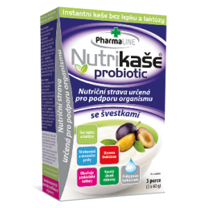 Nutrikaša probiotic - slivková (3x60g)