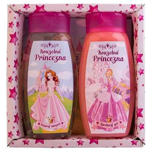 Detská sada Princezná - sprchový gél + šampón, 2x250ml (BC127019)