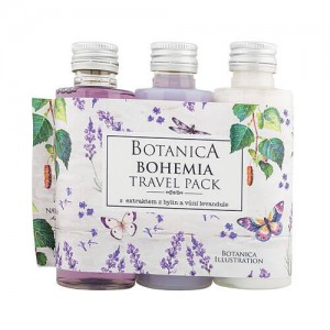 Botanica travel gél, šampón, mlieko - levanduľa (BC190036)