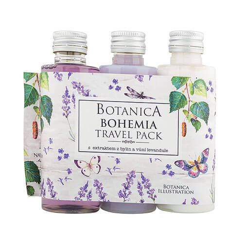 Botanica travel gél, šampón, mlieko - levanduľa (BC190036)