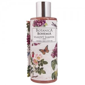 Bohemia Botanica šampón 200ml - rose hips a rose (BC190028)