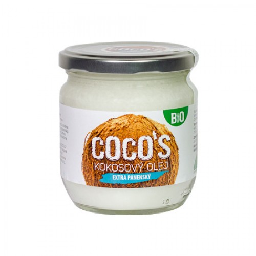 BIO kokosový olej, extra panenský (200ml) - Health Link