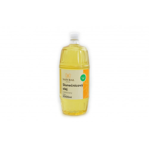 NATURAL JIHLAVA slnečnicový olej rafinovaný 2l