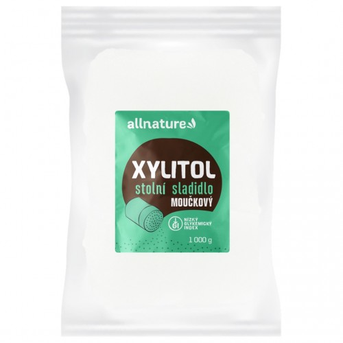 Allnature Xylitol múčka - brezový cukor 1000 g