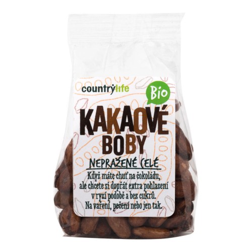 COUNTRY LIFE BIO Kakaové bôby nepražené celé 100 g