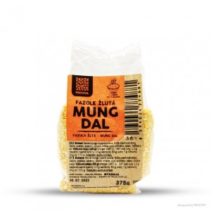 PROVITA fazuľa žltá Mung dal, 375g