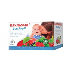 Hannasaki Fruit Fenykl – pre deti a kojace maminky, 40g