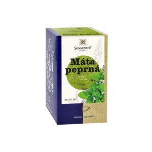 SONNENTOR BIO čaj bylinný porciovaný Mäta pieporná 18x1g
