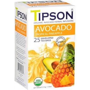 TIPSON BIO Avocado Tropical Pineapple 25x1,5g (5032)