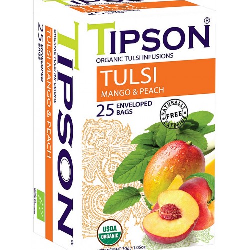 TIPSON BIO Tulsi Mango & Peach 25x1,2g (5166)