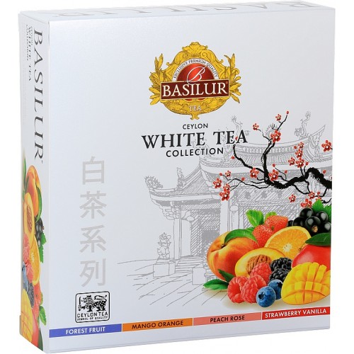 BASILUR White Tea Assorted přebal 40x1,5g (4289)