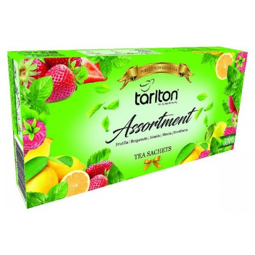 TARLTON Assortment 5 Flavour Green Tea 100x2g (7091)