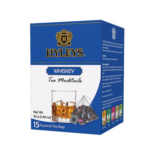 HYLEYS Tea Mocktails Black Whiskey Pyramid 15x2g (2381)
