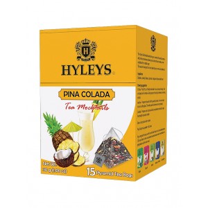 HYLEYS Tea Mocktails Black Pina Colada Pyramid 15x2g (2385)