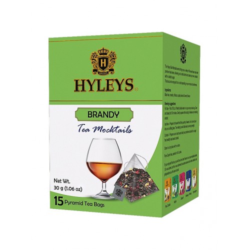 HYLEYS Tea Mocktails Black Brandy Pyramid 15x2g (2382)