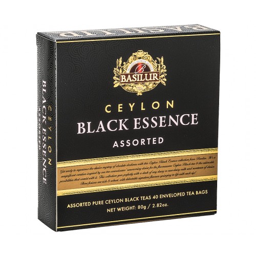 BASILUR Black Essence Assorted 40ks (4423)