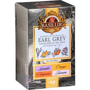 BASILUR All Natural Earl Grey Assorted 20x2g (7740)