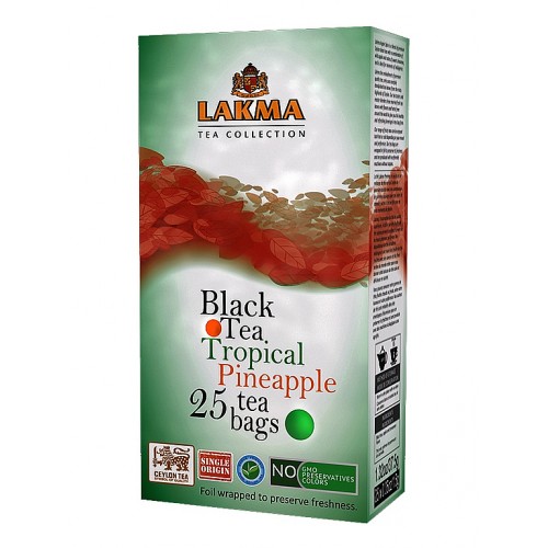 LAKMA Black Tropical Pineapple neprebal 15x1,5g (1334)