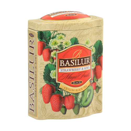 BASILUR Magic Strawberry & Kiwi plech 100g (7553)