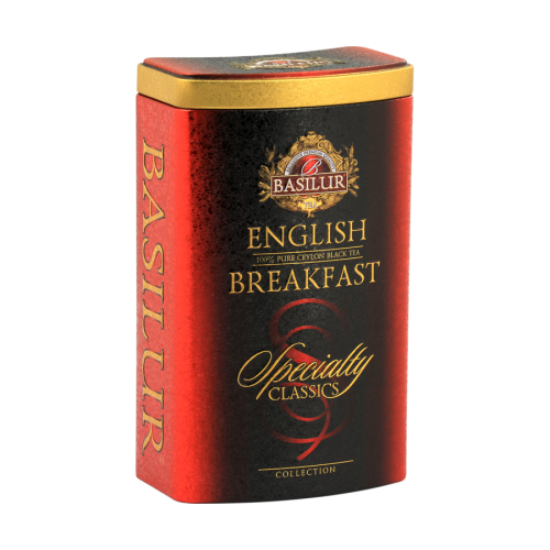 BASILUR Specialty English Breakfast plech 100g (7712)