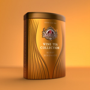 BASILUR Wine Tea Berry Serenade plech 75g (4552)