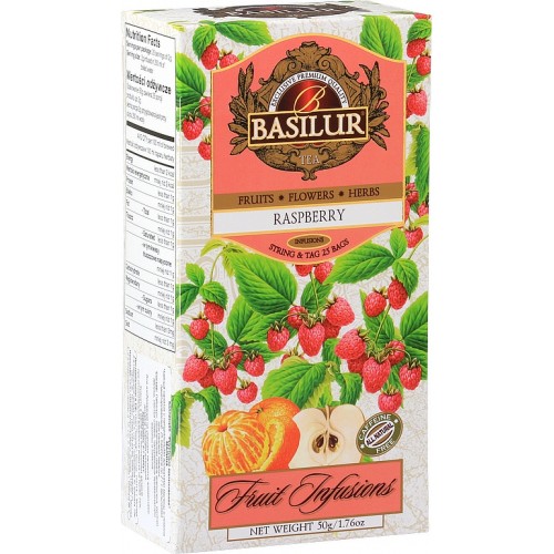 BASILUR Fruit Raspberry 25x2g (7332)