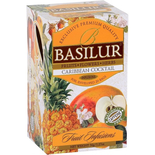 BASILUR Fruit Caribbean Cocktail 20x1,8g (4444)