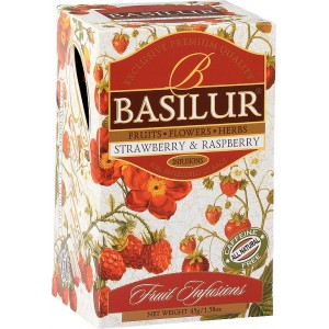 BASILUR Fruit Strawberry & Raspberry 20x1,8g (4447)