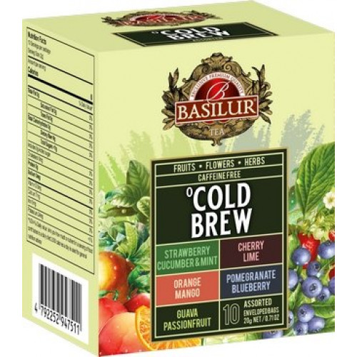 BASILUR Cold Brew Assorted 10x2g (4963)