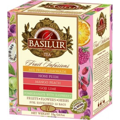 BASILUR Fruit Infusions Assorted Vol.IV 10x2g (4921)