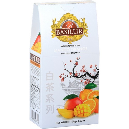 BASILUR White Tea Mango Orange 100g (4005)