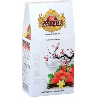 BASILUR White Tea Strawberry Vanilla 100g (4007)