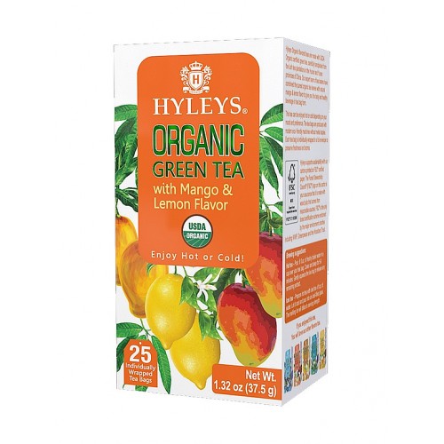 HYLEYS BIO Green Mango & Lemon 25x1,5g (2391)