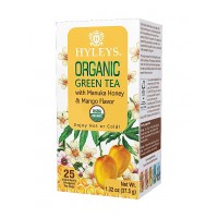 HYLEYS BIO Green Manuka Honey & Mango 25x1,5g (2392)