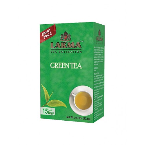 LAKMA Green Tea neprebal 15x1,5g (1352)