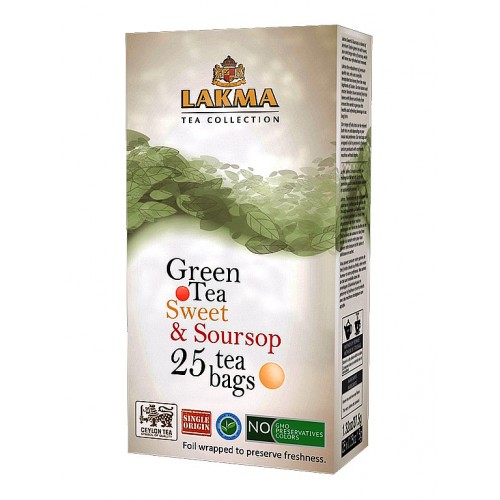 LAKMA Green Sweet & Soursop neprebal 25x1,5g (1341)