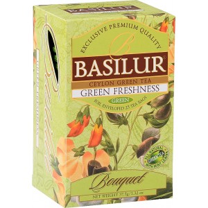 BASILUR Bouquet Green Freshness 20x1,5g (7630)