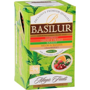 BASILUR Magic Fruits Green Assorted 20x1,5g (3835)
