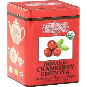 BREW LA LA TEA BIO Green Organic Cranberry 50x1,5g (2502)