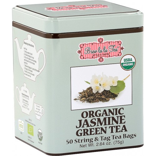 BREW LA LA TEA BIO Green Organic Jasmine 50x1,5g (2505)