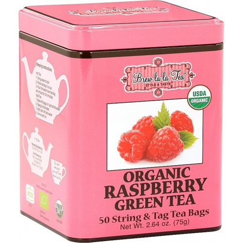 BREW LA LA TEA BIO Green Organic Raspberry 50x1,5g (2517)