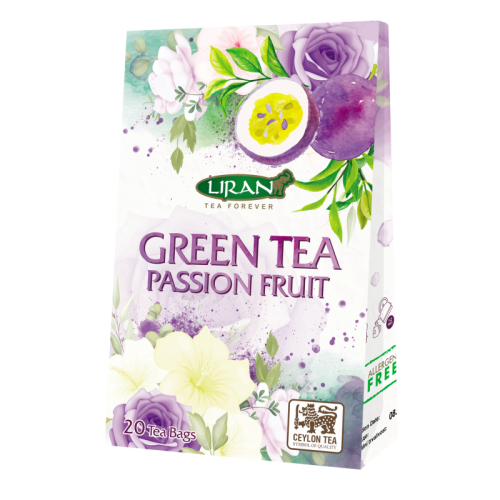 LIRAN Zelený čaj passion fruit 20 x 1,5 g (L921)
