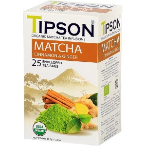 TIPSON BIO Matcha Cinnamon & Ginger 25x1,5g (5072)