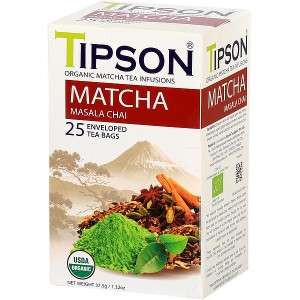 TIPSON BIO Matcha Masala Chai 25x1,5g (5075)