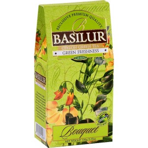 BASILUR Bouquet Green Freshness papier 100g (7642)