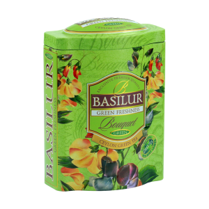 BASILUR Bouquet Green Freshness plech 100g (7544)
