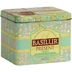 BASILUR Present Green plech 100g (7594)
